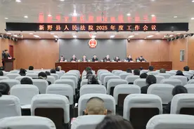 锚定新目标 奋进新征程——新野法院召开2025年工作会议图片