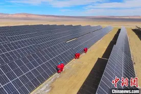 青海油田新能源发电量超1100万千瓦时图片