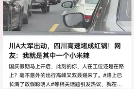 观澜亭｜“大聪明”们堵在高速上说明啥，怎么破？图片