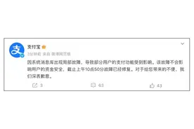 支付宝致歉！图片