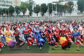 广西卫生职业技术学院：开展2024“广西三月三”文化展示体验活动图片