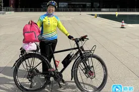 53岁潍坊骑友再出发，挑战“万里征程”图片