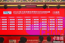2024年羽毛球世青赛混合团体赛抽签揭晓，中国队与中国香港队同组图片