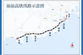 汕汕高铁迎新进展，粤东地区最大高铁枢纽新建站房整体造型亮相图片