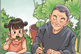 （图表·漫画）二十四节气·小满｜小满尝苦菜图片