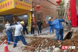 企业居民俱欢颜！北湖区老旧小区燃气管道改造惠民生图片