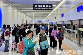兰州中川机场东站正式开通运营图片