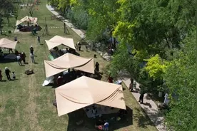 用帐篷“搭出”诗和远方！重庆这些露营基地等你来“野”图片