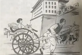 拉黄包车的｜温故图片