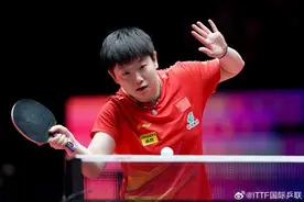 孙颖莎15小时内连赢两场，晋级单打世界杯16强图片