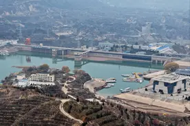 刘家峡水库腾出库容应对黄河凌汛图片