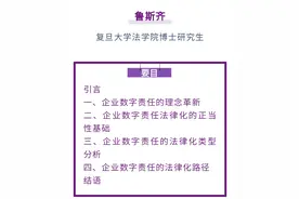 鲁斯齐｜生成式人工智能时代企业数字责任的理念革新与法律化路径图片
