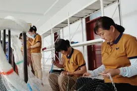 渔网变潮玩！山东滨州“撒网”全球市场图片