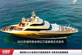 福布斯2025全球亿万富豪榜发布 马斯克仍高居榜首视频封面