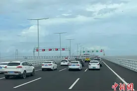 深中通道正式通车图片