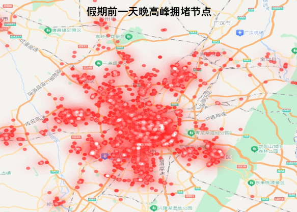 川AG司机注意！今日晚高峰将提前，这些路段拥堵