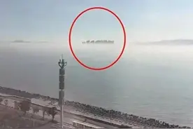 广东汕头出现海市蜃楼？气象局回应图片