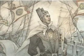 《郑和下西洋》500米长卷中国画展在京开幕图片