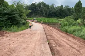 打通出行“最后一公里” 四川乐至农村公路品质提升项目有序推进图片