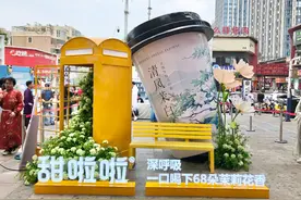 甜啦啦“清风茉白快闪活动”在安徽蚌埠拉开帷幕图片