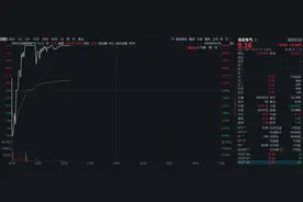保变电气股价异动，盘中上演“地天板” 走势图片