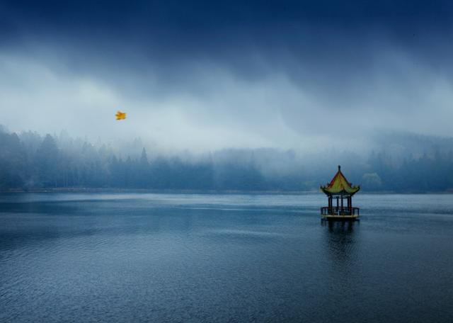 一花一瀑一云烟，庐山春意正当时