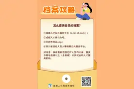 怎么查询自己的档案？图片