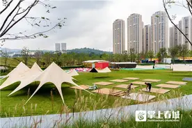 来赏波斯菊花海！昆明这个口袋公园既有“阳春白雪” 又有“下里巴人”图片