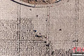 河北武安：雨水至 修水利图片