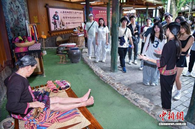 海外华裔大学生沉浸式体验黎苗文化