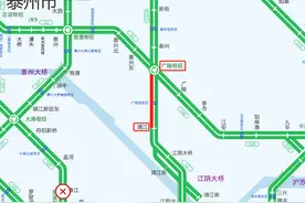 G2京沪高速公路广陵枢纽至靖江枢纽段改扩建施工，部分路段限制通行图片