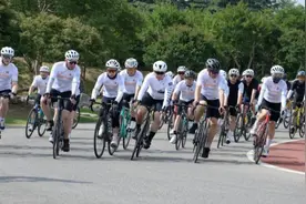 车在画中骑！河东区这场自行车赛吸引400名骑手参赛图片