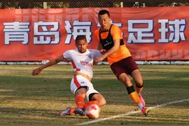 友谊赛：巴西体育1-1青岛海牛 宋龙建功 加德尔哈破门图片
