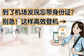到了机场发现忘带身份证？别急！这样高效登机→图片