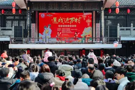三河古镇春节假期吸客33.9万人次图片