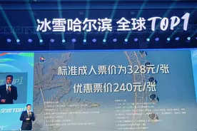 冰雪大世界票价定了！图片