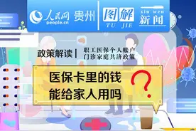 图解 | 医保卡里的钱能给家人用吗？图片