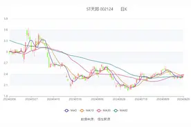ST天邦：2024年上半年盈利8.41亿元 同比扭亏图片