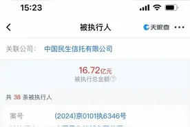 被“托管”又接连涉诉，民生信托频被执行背后的地产链危机图片