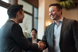 马斯克的中国往事图片