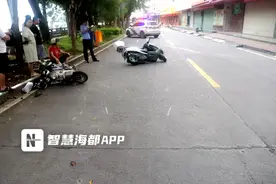 神操作！泉州一男子清晨喝酒提神，醉驾遛狗生事故！图片