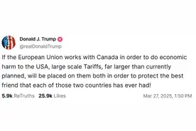 加拿大总理：美国不再可靠，加美传统关系已经结束图片