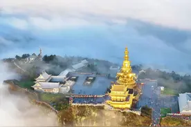 “乐”游五一｜峨眉山“五一”接待游客72.76万人次图片