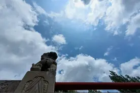 西营红岭村美丽的云彩，我在记录图片