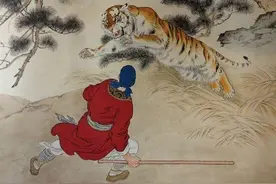 武松打虎与哨棒，小细节中的大戏图片