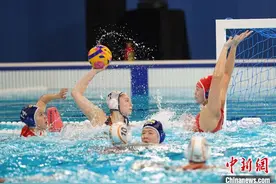 2025年女子水球世界杯总决赛：中国队不敌西班牙队图片