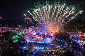 开封万岁山武侠城里看点多图片