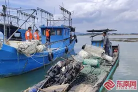 诏安梅岭：强化渔业安全管控排查 确保渔业生产安全有序图片