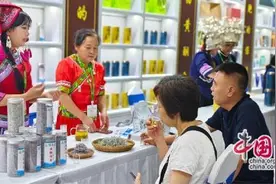 湖南湘西：永顺莓茶亮相大连国际茶博会(图)图片