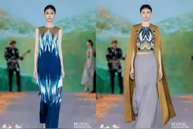 新疆和田艾德莱斯民族时尚炫风登陆京城图片